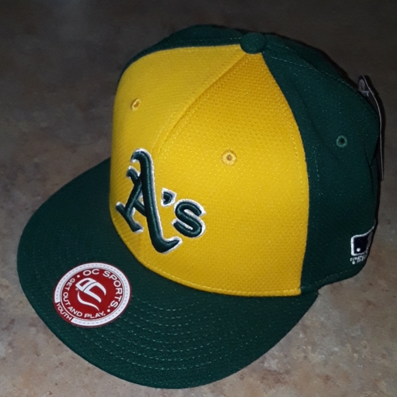 NWT OC Sports Oakland Athletics Team MLB Youth Hat - Picture 1 of 8